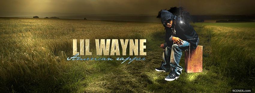 Photo lil wayne american rapper music Facebook Cover for Free