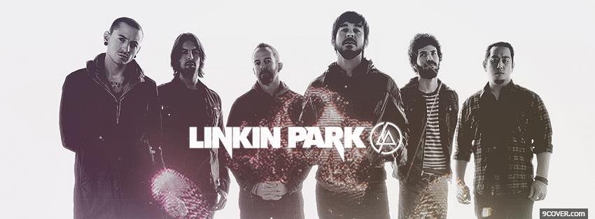 Photo linkin park standing together Facebook Cover for Free