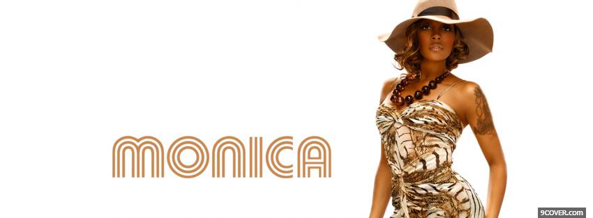 Photo monica exotic music Facebook Cover for Free