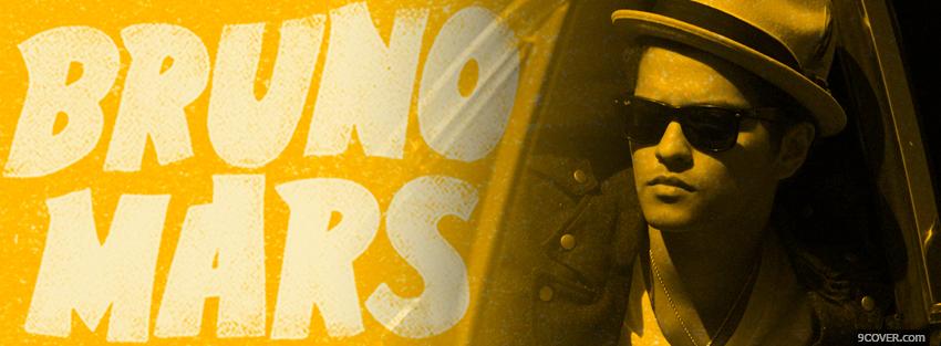 Photo yellow bruno mars Facebook Cover for Free