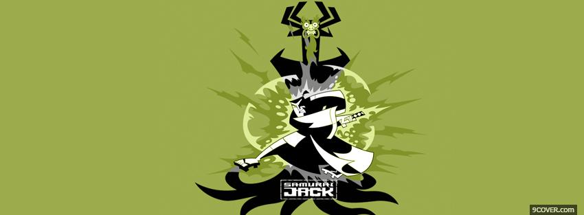 Photo cartoons samurai jack Facebook Cover for Free