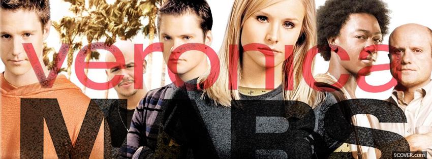 Photo cast of veronica mars Facebook Cover for Free