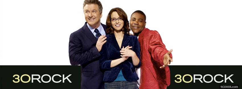 Photo tv shows 30 rock Facebook Cover for Free