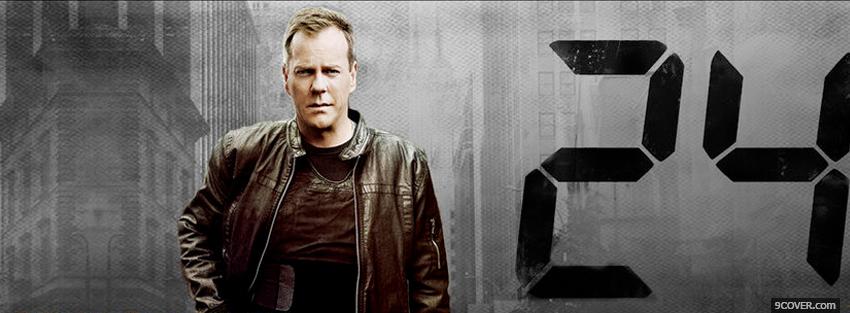 Photo kiefer sutherland in 24 Facebook Cover for Free