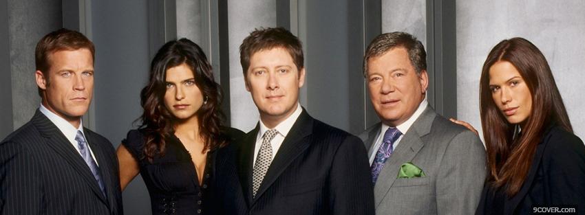 Photo tv series boston legal Facebook Cover for Free