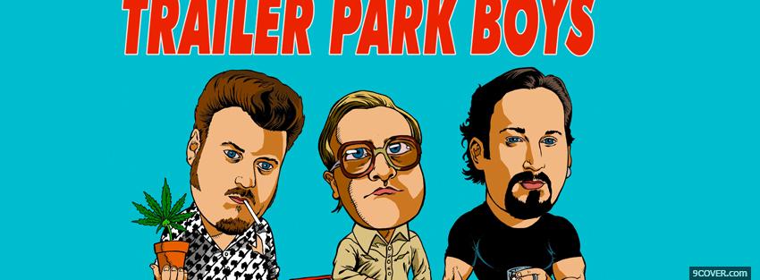 Photo the trailer park boys Facebook Cover for Free