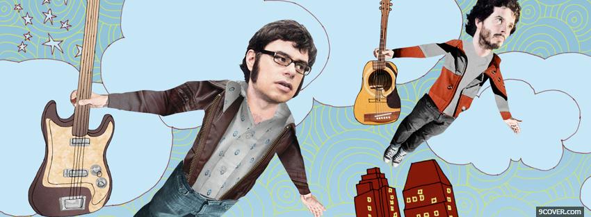 Photo tv series flight of the conchords Facebook Cover for Free
