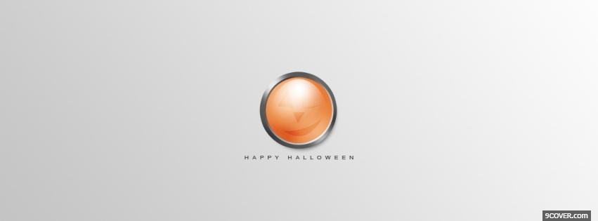 Photo clean happy halloween Facebook Cover for Free
