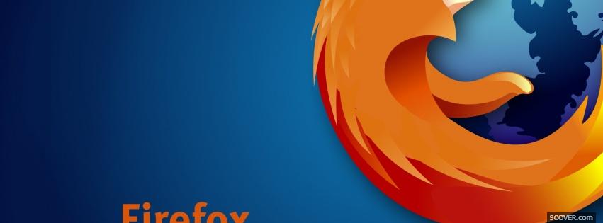 Photo firefox close up Facebook Cover for Free