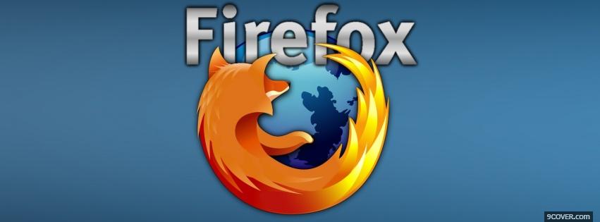 Photo mozilla firefox Facebook Cover for Free