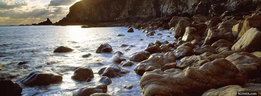 Photo channel islands nature Facebook Cover for Free
