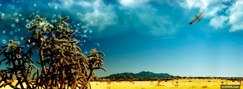 Photo magic tree nature Facebook Cover for Free