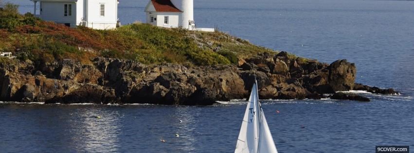 Photo camden maine nature Facebook Cover for Free