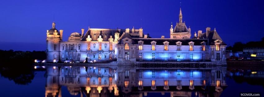 Photo chantily france nature Facebook Cover for Free