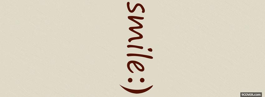 Photo smile quotes Facebook Cover for Free Photo smile quotes Facebook Cover for Free