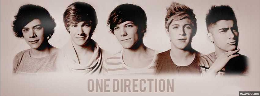 Photo One Direction Facebook Cover for Free