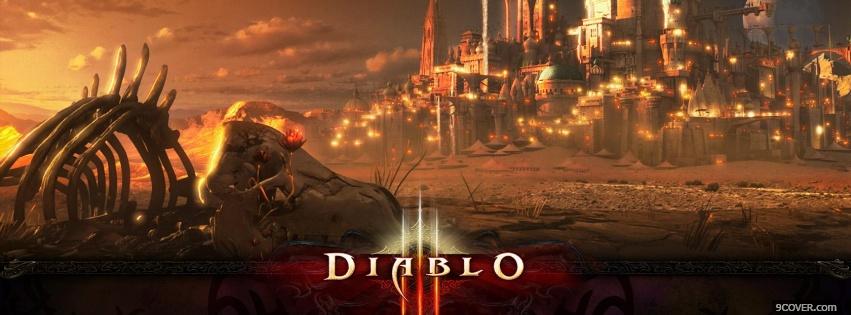 Photo Diablo 3 Facebook Cover for Free