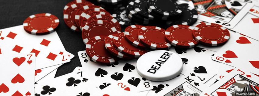 Photo Poker And Poker Facebook Cover for Free