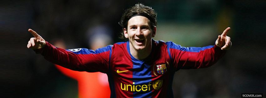 Photo Lionel Messi  Facebook Cover for Free