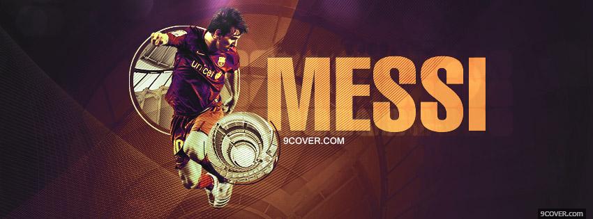 Photo Messi Timeline Facebook Cover for Free