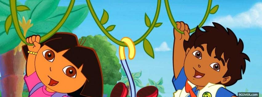 Dora Explorer facebook cover