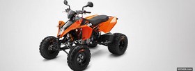 orange ktm 525 moto facebook cover