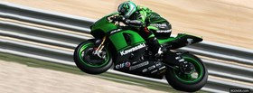 green kawasaki motogp facebook cover
