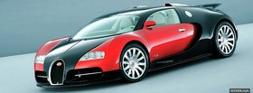 black and red bugatti car facebook cover