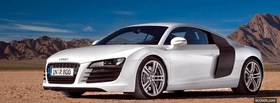 audi r8 and mountains facebook cover