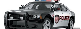 dodge charger police car facebook cover