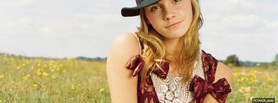 emma watson with hat facebook cover