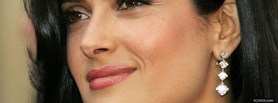 salma hayek with earings facebook cover