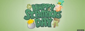 st patrick day facebook cover