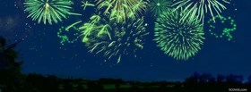 st patrick green fireworks facebook cover
