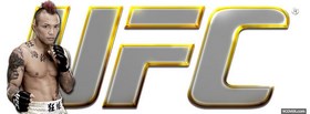 ufc yellow logo mma facebook cover