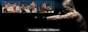 geoge st pierre fighting facebook cover