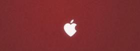 love apple shaped heart facebook cover love apple shaped heart facebook cover