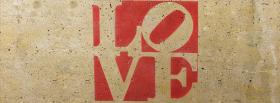 red love on the wall facebook cover red love on the wall facebook cover
