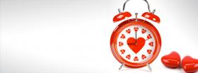 love clock and small hearts facebook cover love clock and small hearts facebook cover