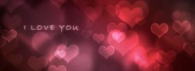i love you with hearts facebook cover i love you with hearts facebook cover
