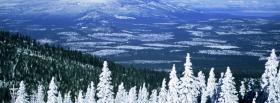 nature admirable winter view facebook cover