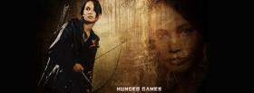 the hunger games and katniss facebook cover