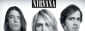 nirvana black and white facebook cover