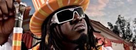 t pain with crazy hat facebook cover