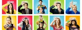 tv shows actors in glee facebook cover