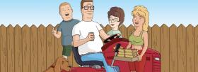 tv shows king of the hill on tractor facebook cover