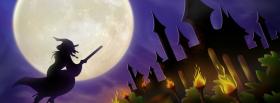 Dark Halloween Night facebook cover