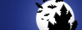 terrifying haunted house and bats facebook cover terrifying haunted house and bats facebook cover
