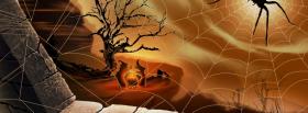 spooky halloween spider facebook cover spooky halloween spider facebook cover
