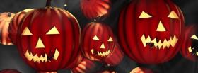 different carved pumpkins facebook cover
